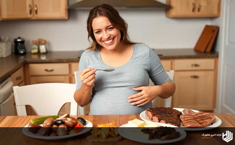 تمایل به خوردن غذاهای شور و پروتئینی