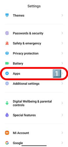 پیدا کردن بخش برنامه‌ها